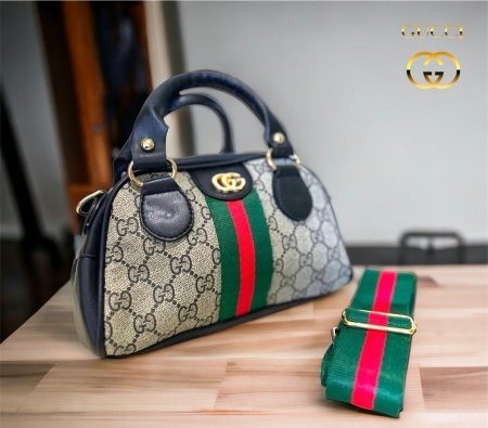 شنطة Gucci ستاتي - رمادي